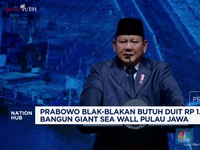 Video: Prabowo Akui Butuh Duit Rp 1.298 T Bangun Giant Sea Wall