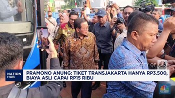 Video: Pramono Anung Singgung Subsidi & Harga Asli Tiket Transjakarta