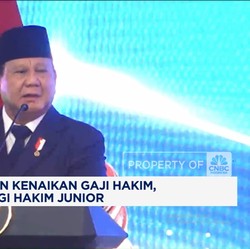 Video: Prabowo Naikkan Gaji Hakim, Tertinggi 280% Bagi Hakim Junior