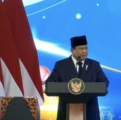 Prabowo Kukuhkan Hakim Mahkamah Agung, Singgung Ciri Negara Gagal