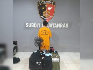 Pria di Pangkalpinang Curi Uang-Jam Tangan untuk Bayar Kredit Motor
