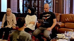 Al Ghazali Gladi Resik Siraman dan Sungkeman dengan Ahmad Dhani