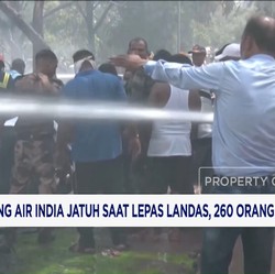 Video: Pesawat Boeing Air India Jatuh Saat