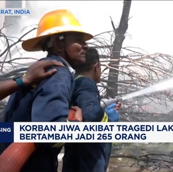 Video: Korban Jiwa Tragedi  Kecelakaan Air India Jadi 265 Orang