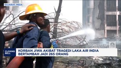 Video: Korban Jiwa Tragedi  Kecelakaan Air India Jadi 265 Orang