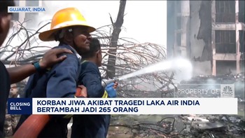Video: Korban Jiwa Tragedi Kecelakaan Air India Jadi 265 Orang