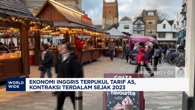 Video:Ekonomi Inggris Terpukul Tarif AS, Kontraksi Terdalam Sejak 2023