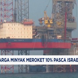 Video: Harga Minyak Meroket 10% Pasca Israel Serang Iran