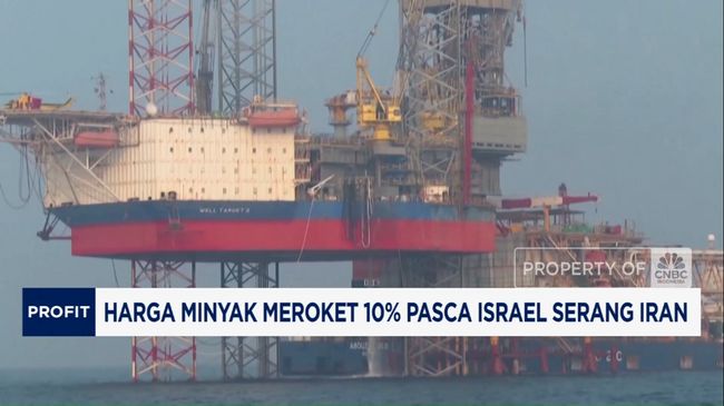 Video: Harga Minyak Meroket 10% Pasca Israel Serang Iran