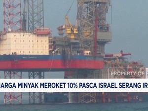 Video: Harga Minyak Meroket 10% Pasca Israel Serang Iran
