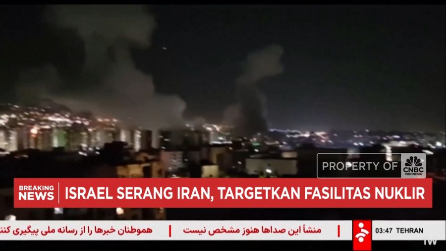 Israel Serang Iran, Targetkan Fasilitas Nuklir (CNBC Indonesia TV)
