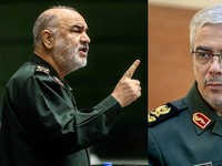Israel Bunuh 2 Jenderal Tertinggi Iran Mohammad Bagheri-Hossein Salami