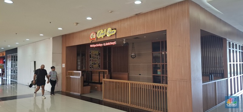 Kondisi Terkini Mall Kekinian di Cinere, Jumat (13/6/2025). (CNBC Indonesia/Chandra Dwi Pranata)