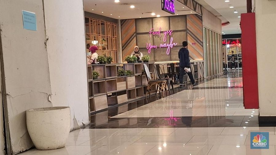 Kondisi Terkini Mall Kekinian di Cinere, Jumat (13/6/2025). (CNBC Indonesia/Chandra Dwi Pranata)