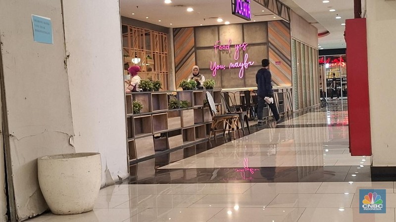 Kondisi Terkini Mall Kekinian di Cinere, Jumat (13/6/2025). (CNBC Indonesia/Chandra Dwi Pranata)
