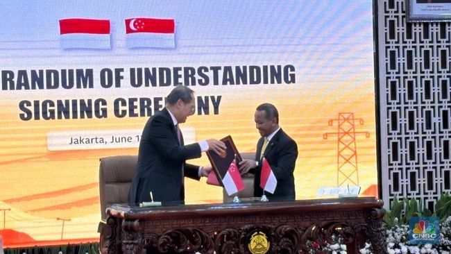 RI Bakal Ekspor Listrik ke Singapura Tapi Ada Syaratnya..