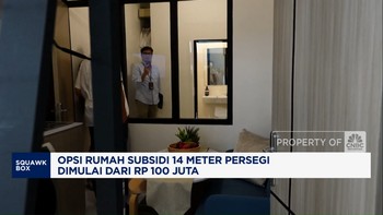 Video: Opsi Rumah Subsidi 14 Meter Persegi, Dimulai Dari Rp100 Juta