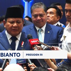 Video: Prabowo Bantah Isu Reshuffle Kabinet