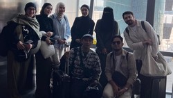 Zaskia Adya Mecca-Ratna Galih Bakal Jalan 50 Km dari Kairo ke Rafah untuk Gaza