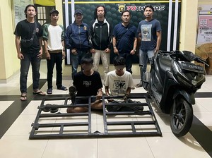 2 Remaja di Prabumulih Ditangkap Polisi Usai Curi Kerang-kerang Mobil Carry