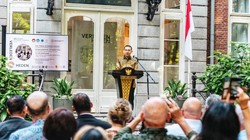 Buka Pameran Verleden-Heden, Menbud Promosikan Pendidikan Seni RI