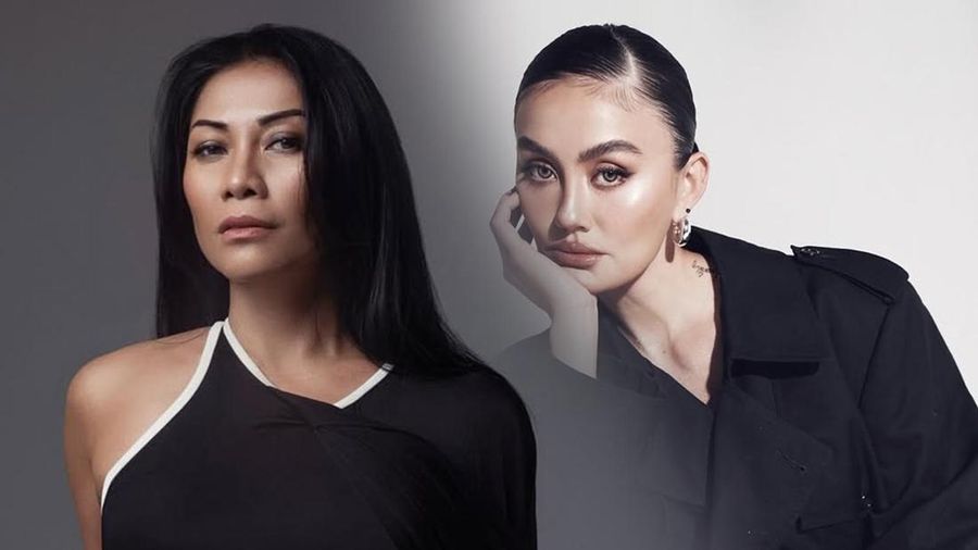 Kolase penyanyi Anggun C Sasmi dan Agnez Mo. (Instagram/anggun_cipta/agnezmo)