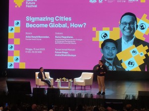 Kelakar Anies soal Pengangguran Saat Jadi Pembicara Jakarta Future Festival