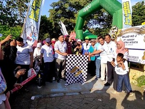 Wujud Dharma Bhakti, Eks Napiter Gelar Jalan Sehat Bareng Ribuan Warga