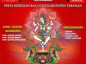 Pesta Kesenian Bali Tabanan 2025 Usung Tema Harmoni Semesta Raya