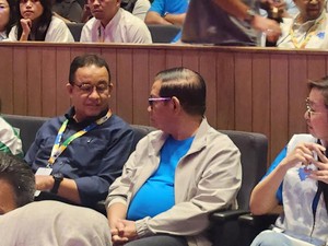 Pramono dan Anies Hadir Bersama di Jakarta Future Festival, Duduk Sebelahan