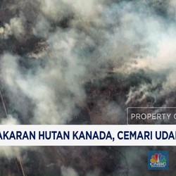 Video: Asap Kebakaran Hutan Kanada Cemari Udara AS