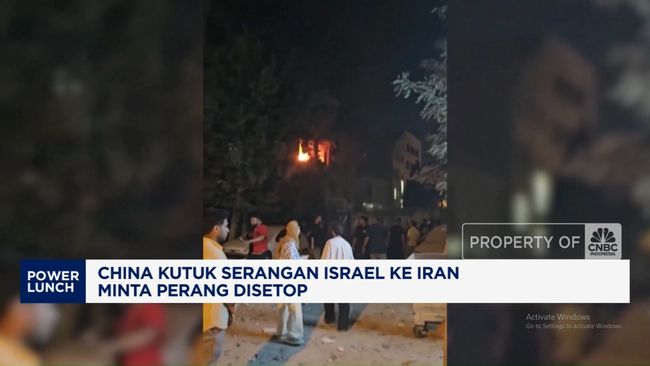 Video: China Kutuk Serangan Israel ke Iran, Minta Perang Disetop