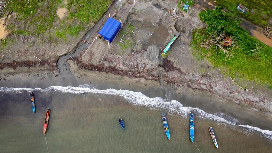 Harita menggelar Lomba Mancing di Pulau Obi, Halmahera Selatan.  (Dok. Harita)