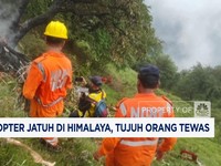 Video: Helikopter Jatuh di Himalaya, Tujuh Orang Tewas