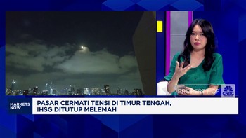 Video: IHSG Ditutup Melemah, Pasar Cermati Tensi di Timur Tengah