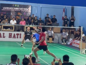 Kapolres Tanbu Cup 2025 Diikuti Atlet dan Legenda Bulu Tangkis Nasional