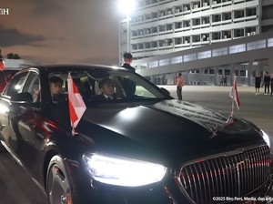 Tunggangan Mewah Prabowo di Singapura