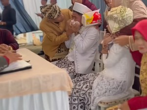 Momen Pernikahan Dihiasi Air Mata, Ibu Mertua Meninggal Tepat di Hari Akad