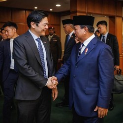 Prabowo Mengenang Singapura: Saya di Sini Sejak Zaman Lee Kuan Yew