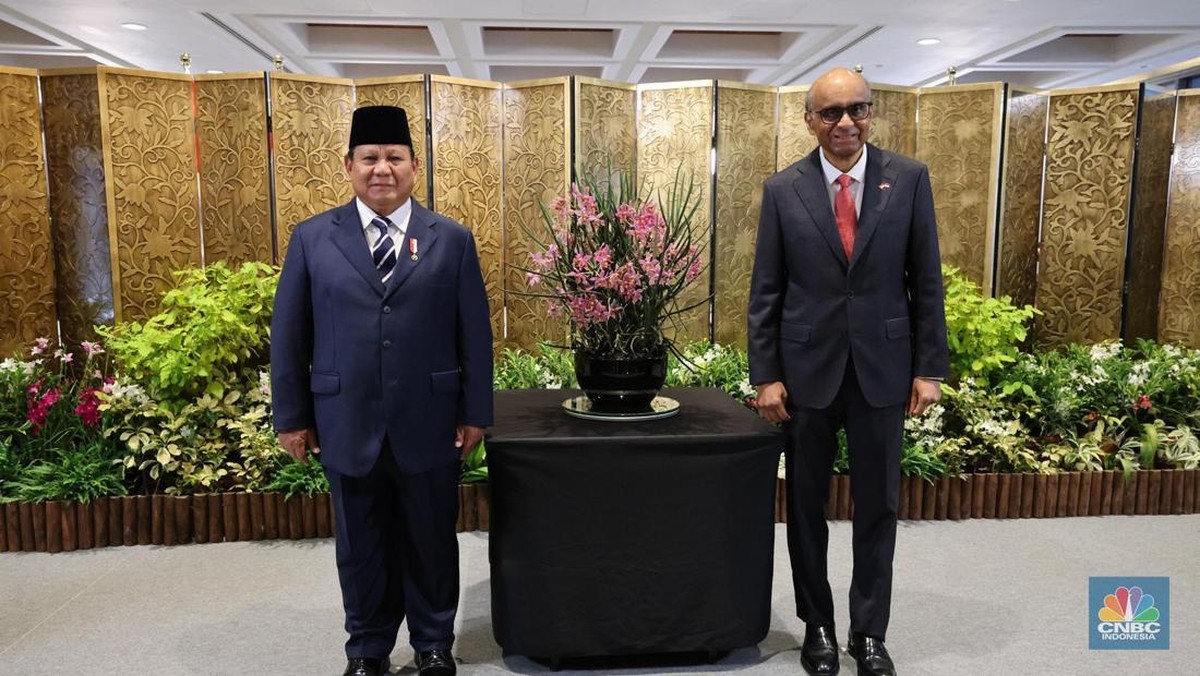 Prabowo Bertemu Tharman: Anggrek Dora Sigar Jadi Simbol.