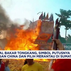 Ritual Bakar Tongkang, Simbol Putus Hubungan dengan China