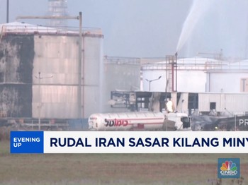 Video: Rudal Iran Sasar Kilang Minyak Israel