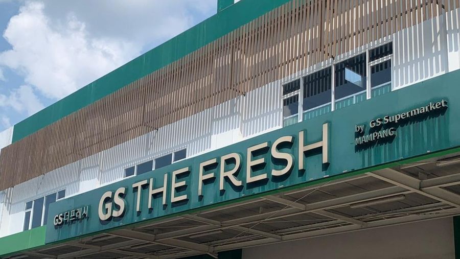 Supermarket Korea, GS Fresh di Jakarta. (CNBC Indonesia/Fergi Nadira)