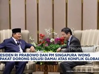 Video: RI & Singapura Sepakat Dorong Solusi Damai Atas Konflik Global
