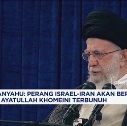 Video Netanyahu: Perang Akan Berakhir Jika Ayatullah Khomeini Terbunuh