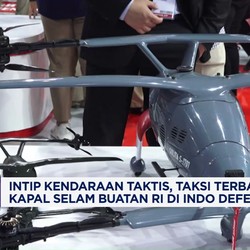 Video: Intip Taksi Terbang-Kapal Selam Buatan RI di Indo Defence 2025