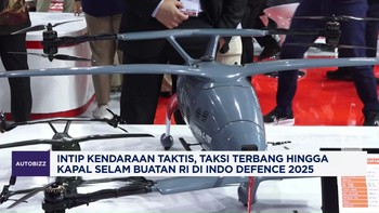 Video: Intip Taksi Terbang-Kapal Selam Buatan RI di Indo Defence 2025