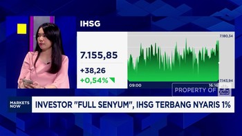 Video: Investor Full Senyum, IHSG Terbang Nyaris 1%