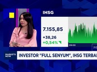 Video: Investor Full Senyum, IHSG Terbang Nyaris 1%