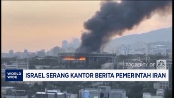 Video: Israel Serang Kantor Berita Pemerintah Iran